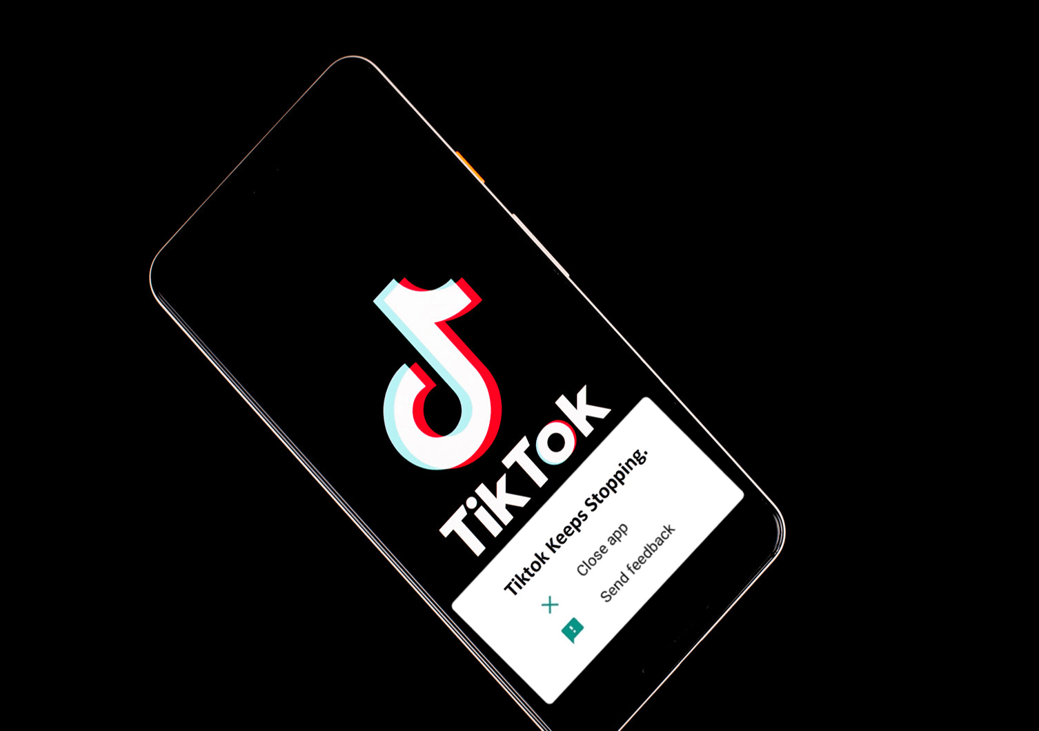 arreglar TikTok sigue deteniendo Android