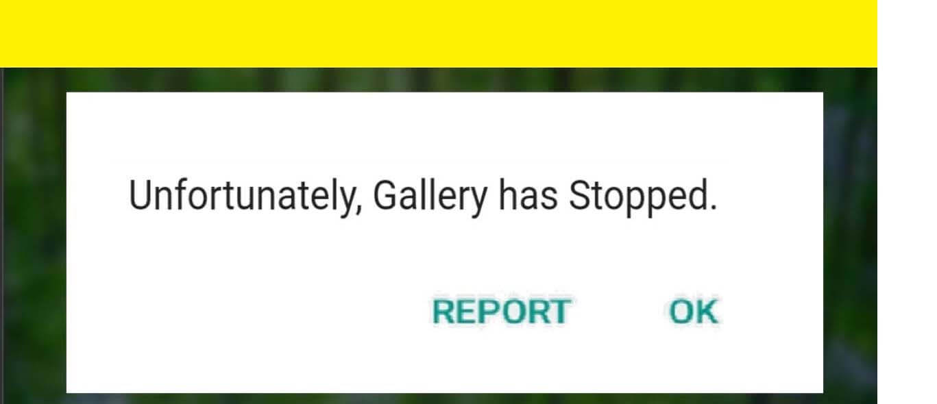 arreglar “Desafortunadamente, la Galería ha dejado de” error en Android