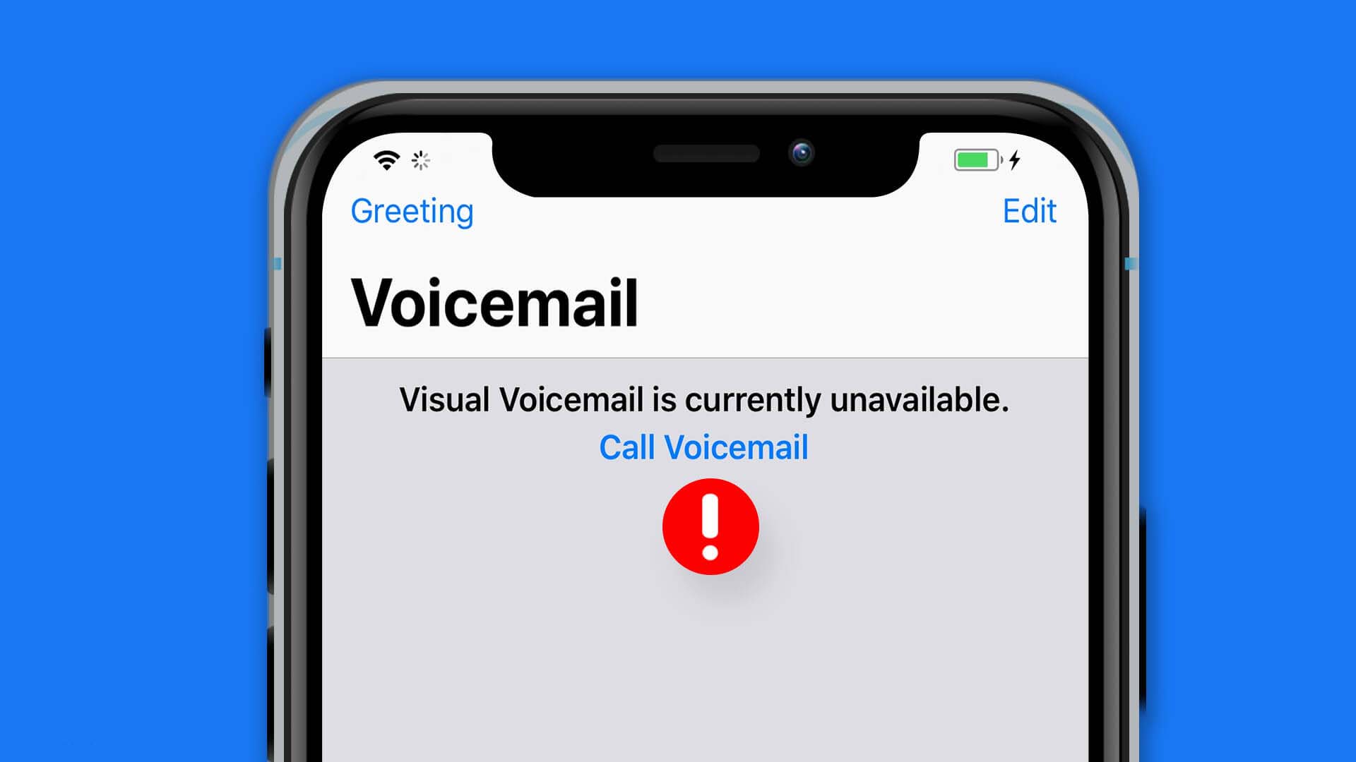 arreglar El correo de voz visual no funciona En Android