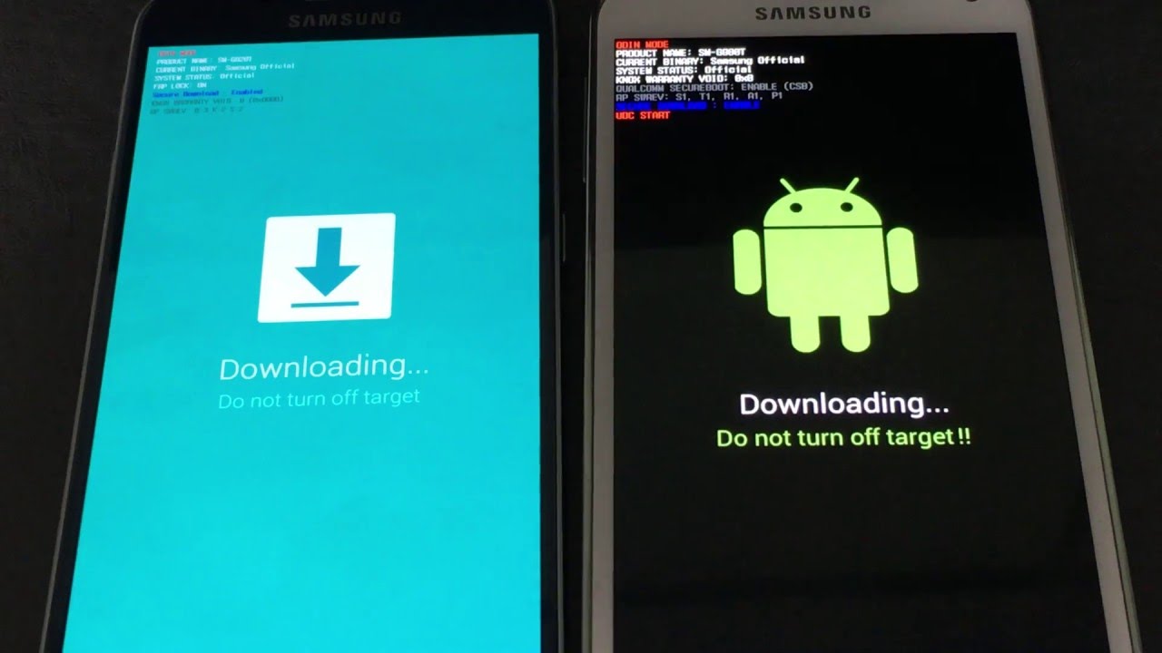 arreglar "Descargando No apague el objetivo" En Android